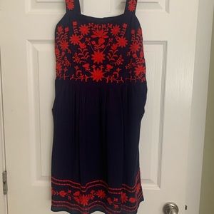 Market & Spruce embroidered dress